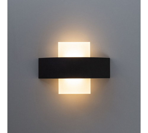 Уличный настенный светодиодный светильник Arte Lamp Croce A1444AP-1BK Уличный настенный светодиодный светильник Arte Lamp Croce A1444AP-1BK
