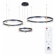 Подвесной светодиодный светильник Arte Lamp Mercury A2185SP-3BK