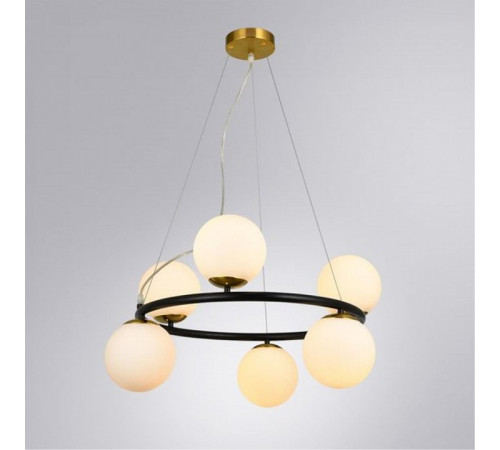 Подвесная люстра Arte Lamp Alcor A2224SP-6BK