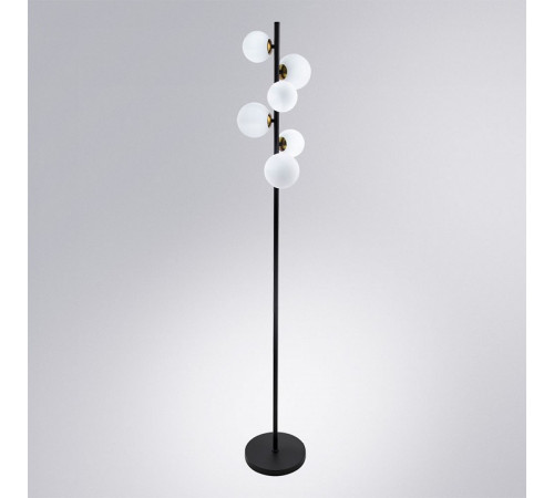 Торшер Arte Lamp Gemini A2243PN-6BK