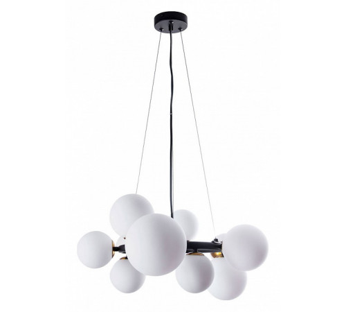 Подвесная люстра Arte Lamp Gemini A2243SP-10BK Подвесная люстра Arte Lamp Gemini A2243SP-10BK