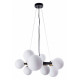 Подвесная люстра Arte Lamp Gemini A2243SP-10BK