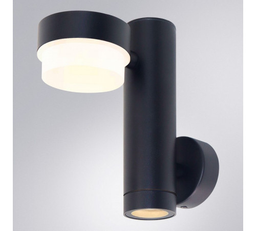 Уличный настенный светильник Arte Lamp Budapest A2362AL-2BK Уличный настенный светильник Arte Lamp Budapest A2362AL-2BK
