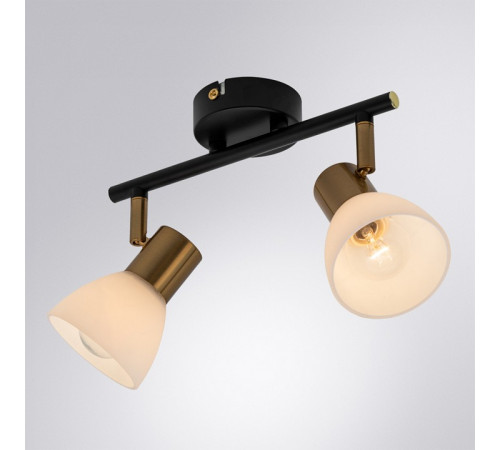 Спот Arte Lamp Falena A3117PL-2BK Спот Arte Lamp Falena A3117PL-2BK