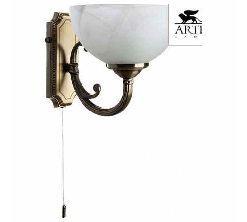 Бра Arte Lamp Windsor White A3777AP-1AB Бра Arte Lamp Windsor White A3777AP-1AB