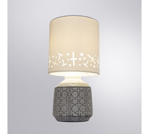 Настольная лампа Arte Lamp Bunda A4007LT-1GY Настольная лампа Arte Lamp Bunda A4007LT-1GY