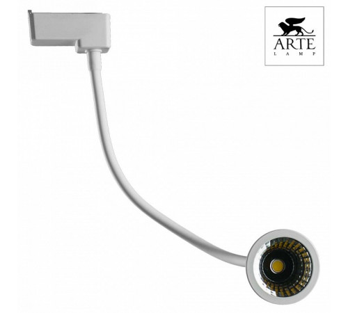 Трековый светодиодный светильник Arte Lamp Track Lights A4107PL-1WH Трековый светодиодный светильник Arte Lamp Track Lights A4107PL-1WH
