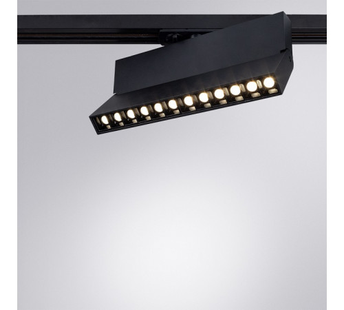 Трековый светильник Arte Lamp Flash A4573PL-1BK