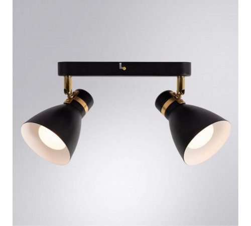 Спот Arte Lamp Fafnir A5047PL-2BK Спот Arte Lamp Fafnir A5047PL-2BK