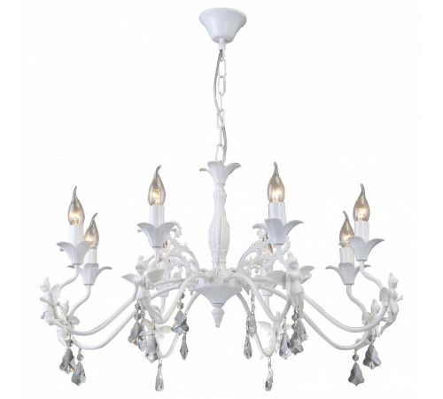 Подвесная люстра Arte Lamp Angelina A5349LM-8WH