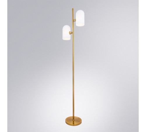 Торшер Arte Lamp Cassel A5454PN-2PB Торшер Arte Lamp Cassel A5454PN-2PB