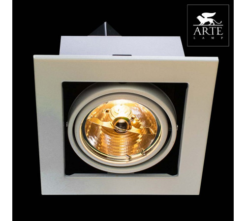 Встраиваемый светильник Arte Lamp Technika A5930PL-1WH