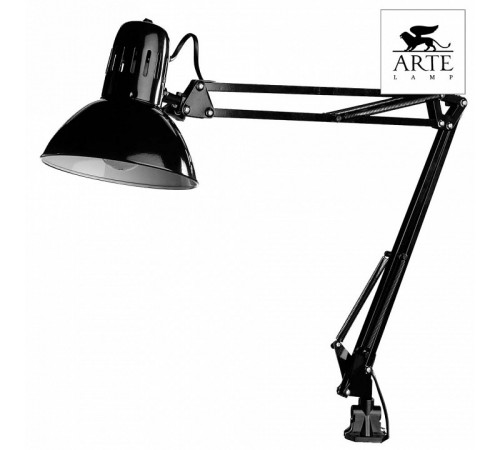 Настольная лампа Arte Lamp Senior A6068LT-1BK Настольная лампа Arte Lamp Senior A6068LT-1BK