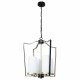 Подвесная люстра Arte Lamp Nuvola A7017SP-4BK