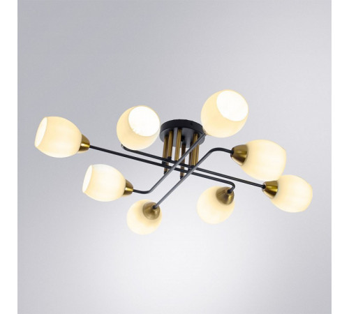 Потолочная люстра Arte Lamp Andrea A8141PL-8BK Потолочная люстра Arte Lamp Andrea A8141PL-8BK