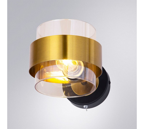 Бра Arte Lamp Carlo A8205AP-1BK Бра Arte Lamp Carlo A8205AP-1BK