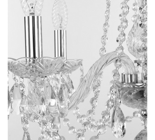 Подвесная люстра Bohemia Ivele Crystal 1402/5/160 Ni Подвесная люстра Bohemia Ivele Crystal 1402/5/160 Ni