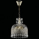 Подвесная люстра Bohemia Ivele Crystal 14781/25 G Leafs K777