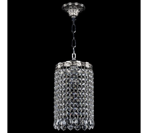 Подвесная люстра Bohemia Ivele Crystal 19201/15IV Ni Leafs