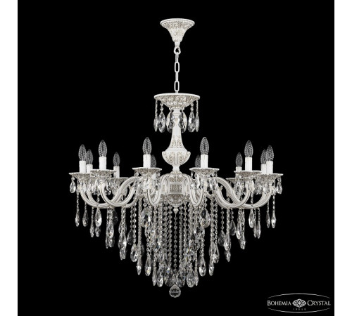 Подвесная люстра Bohemia Ivele Crystal AL78101/12/300 B WMG
