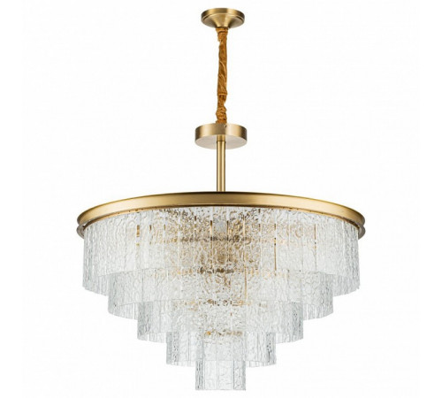 Подвесная люстра Belfast Harland 6308-8 BR CL Подвесная люстра Belfast Harland 6308-8 BR CL
