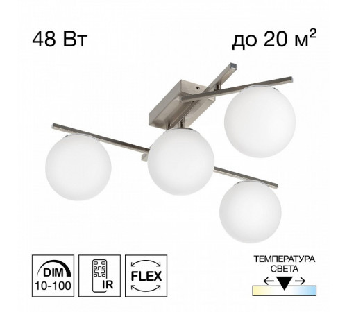 Потолочная люстра Citilux Dorsy CL223141 Потолочная люстра Citilux Dorsy CL223141