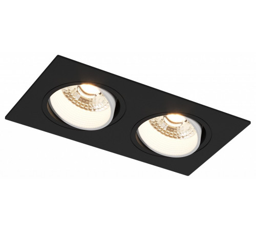 Встраиваемый светильник Denkirs DK3072-BK+WH Встраиваемый светильник Denkirs DK3072-BK+WH
