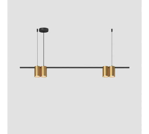 Подвесной светильник Denkirs Orbit DK4061-BK+SG Подвесной светильник Denkirs Orbit DK4061-BK+SG