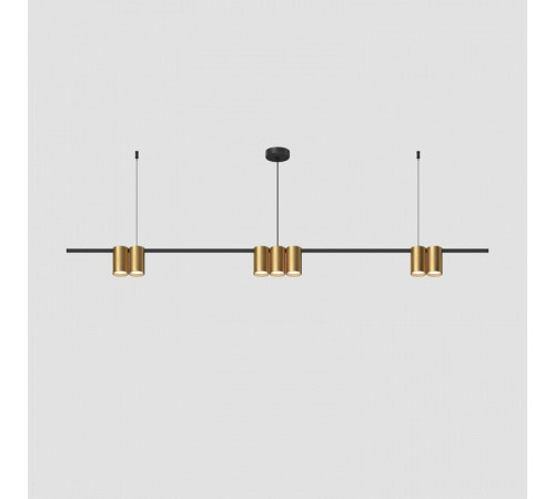 Подвесной светильник Denkirs Orbit DK4063-BK+SG Подвесной светильник Denkirs Orbit DK4063-BK+SG