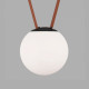 Трековый однофазный светильник Denkirs Belty orb DK5552-BK