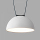 Трековый однофазный светильник Denkirs Belty flow DK5560-WH+BK