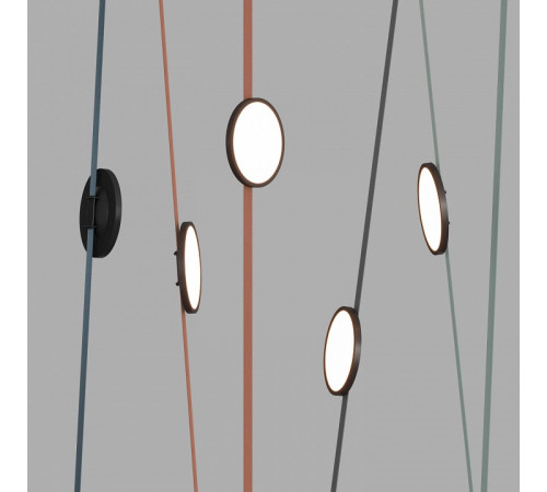 Трековый однофазный светильник Denkirs Belty flow DK5566-BK