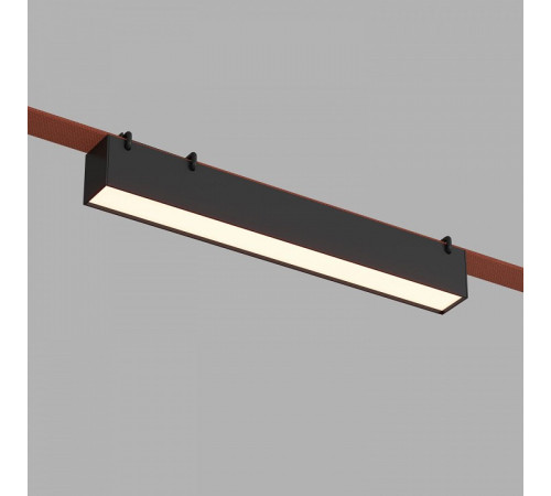 Трековый однофазный светильник Denkirs Belty Linear DK5575-BK Трековый однофазный светильник Denkirs Belty Linear DK5575-BK