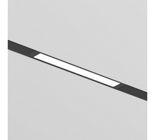 Трековый однофазный светильник Denkirs Simple Linear DK8103-BK