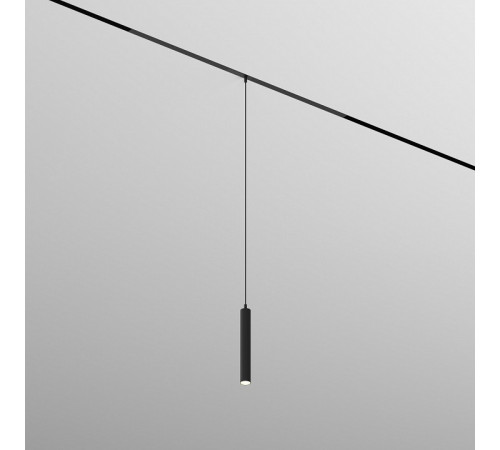 Трековый однофазный светильник Denkirs Simple Spot DK8108-BK