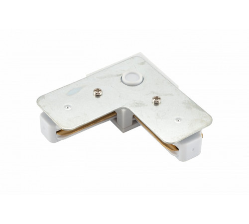 Коннектор L-образный Denkirs DK Track White TR1102-WH