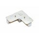 Коннектор L-образный Denkirs DK Track White TR1102-WH