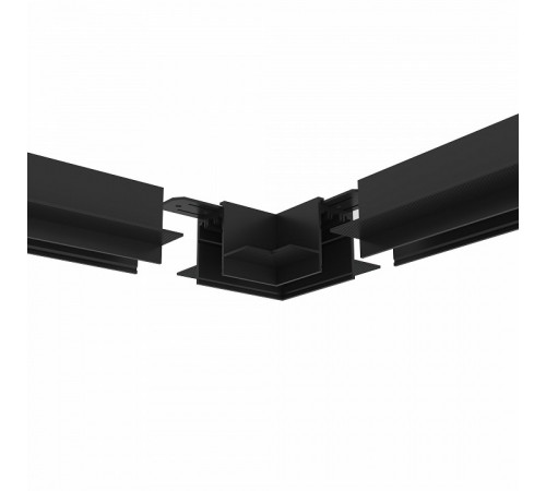 Коннектор L-образный потолок-потолок Denkirs Smart TR2112-BK