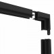 Коннектор L-образный стена-потолок Denkirs Smart TR2118-BK