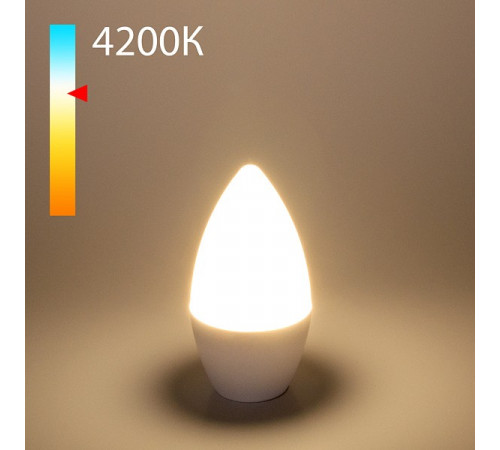 Лампа светодиодная Elektrostandard BLE1403 E14 8W 4200K свеча матовая 4690389152313 a048727