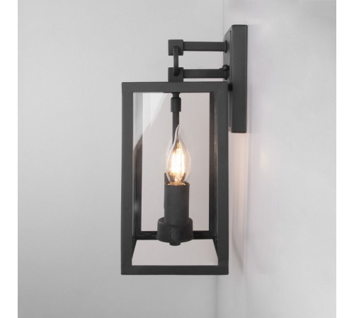 Уличный настенный светильник Elektrostandard Candle 35150/D темно-серый 4690389182457 a058478