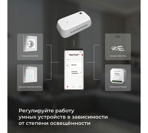 Умный датчик освещения Elektrostandard 4690389186790 a060337