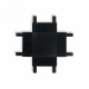 Четырехсторонний соединитель для шинопровода Elektrostandard Flat magnetic 4690389198854 a063738