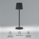 Уличная настольная лампа Elektrostandard Mist 4690389198458 a063970