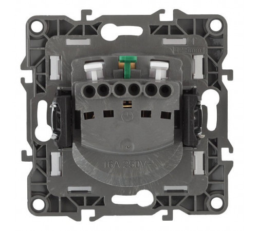 Розетка 2P+E Schuko Эра 12-2101-05 Б0014679