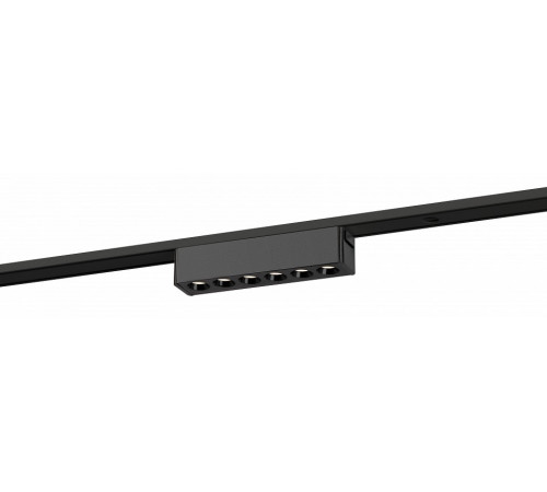 Трековый магнитный светильник Эра TRM-S5-2-6W4K-BK Б0059049