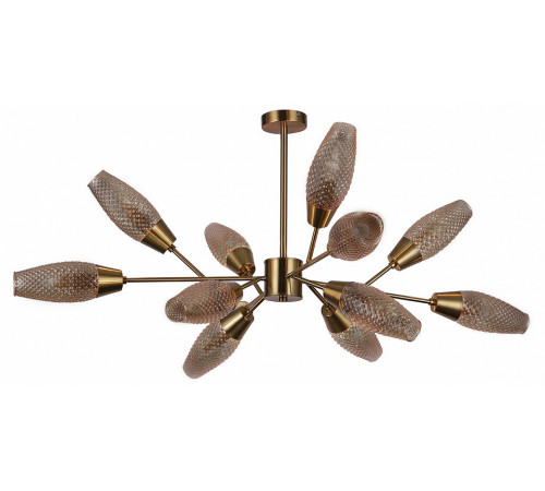 Люстра на штанге Escada Desire 10165/12PL Copper