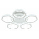 Потолочная люстра Escada Centauri 10263/5LED BL