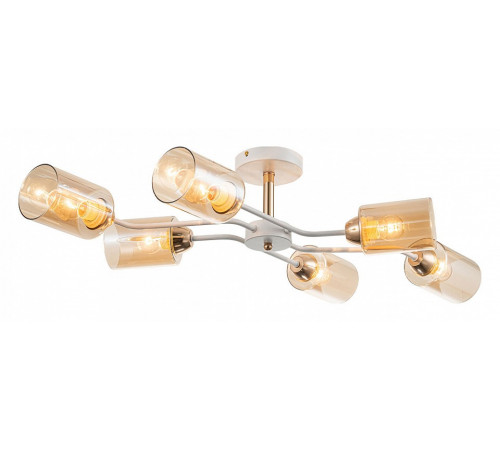 Люстра на штанге Escada Vertigo 1131/6P White/Gold