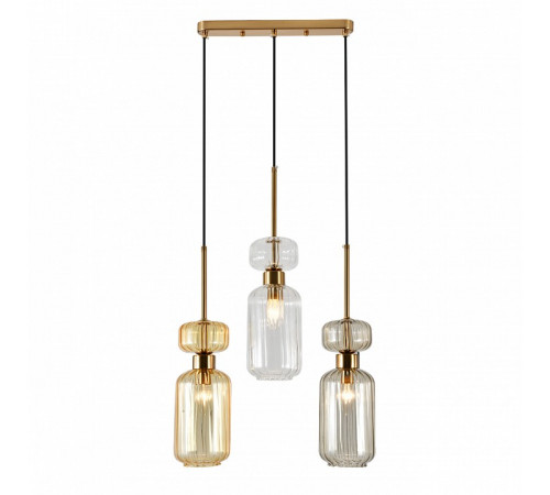 Подвесной светильник Escada Gloss 1141/3S BG/CL/AM